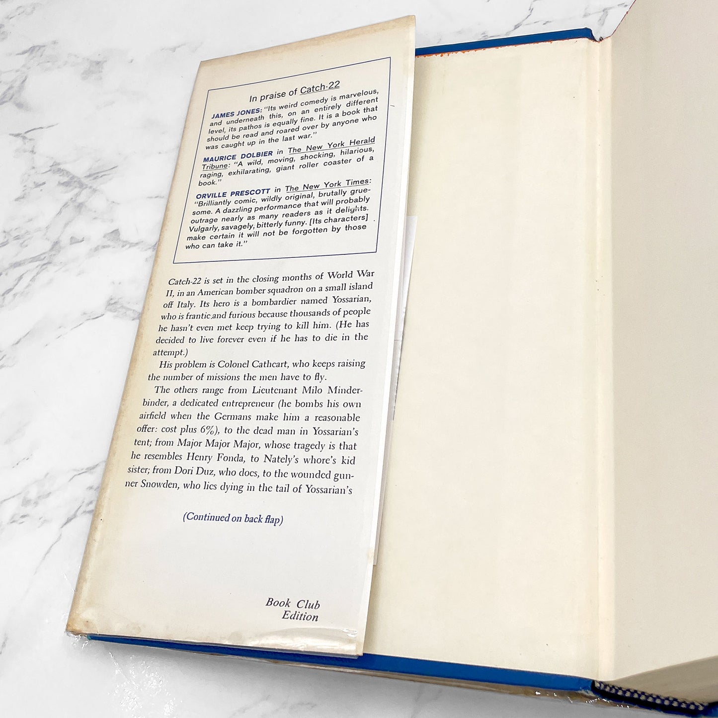 Catch-22 by Joseph Heller [FIRST BOOK CLUB EDITION] 1961 • Simon & Schuster