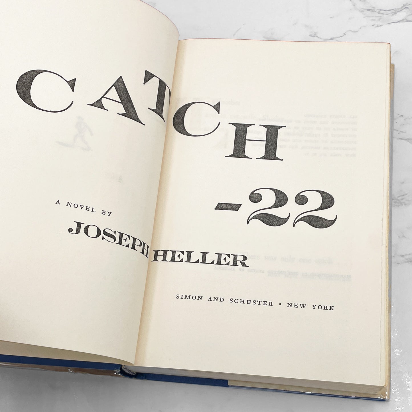 Catch-22 by Joseph Heller [FIRST BOOK CLUB EDITION] 1961 • Simon & Schuster