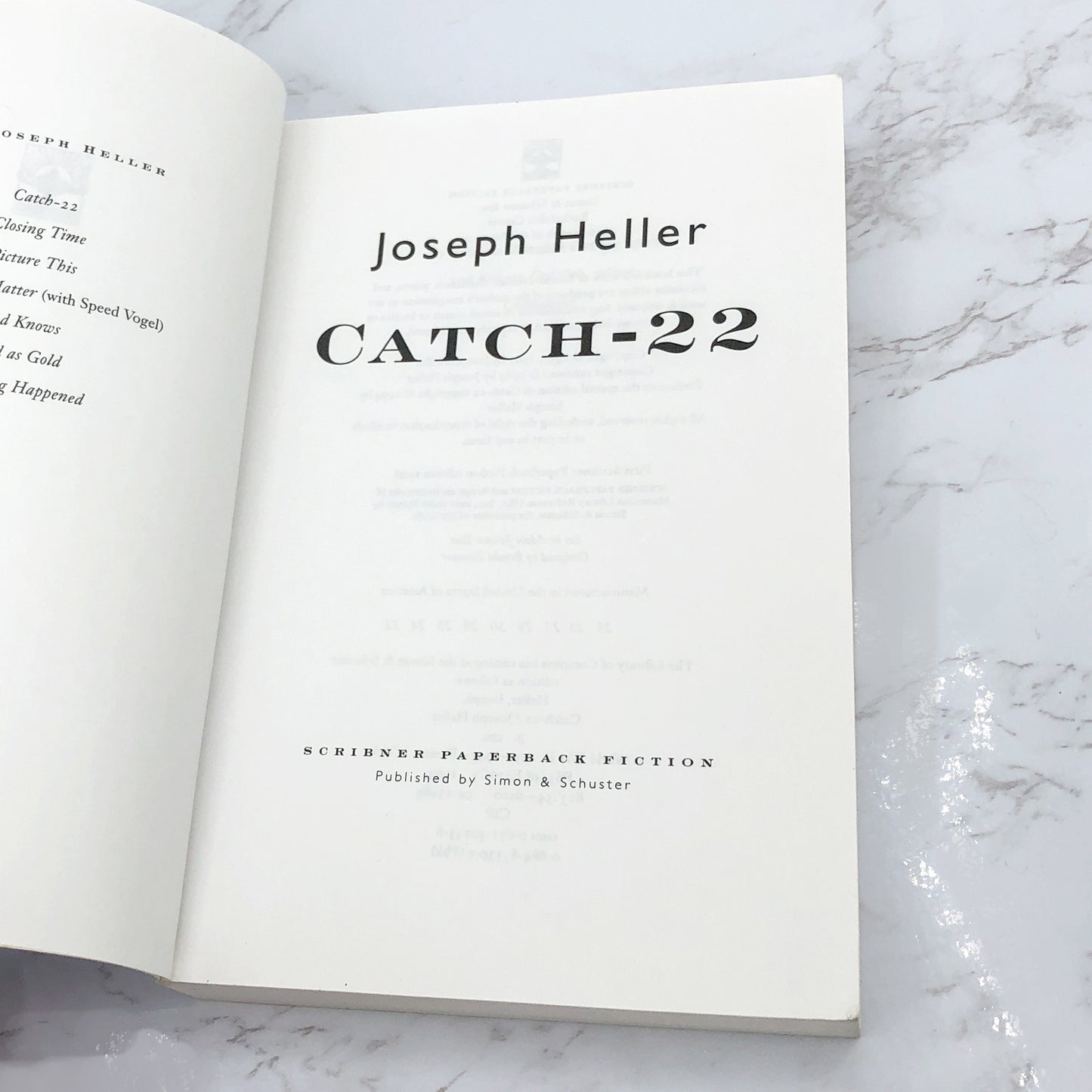 Catch-22 by Joseph Heller [TRADE PAPERBACK] 1996 • Scribner