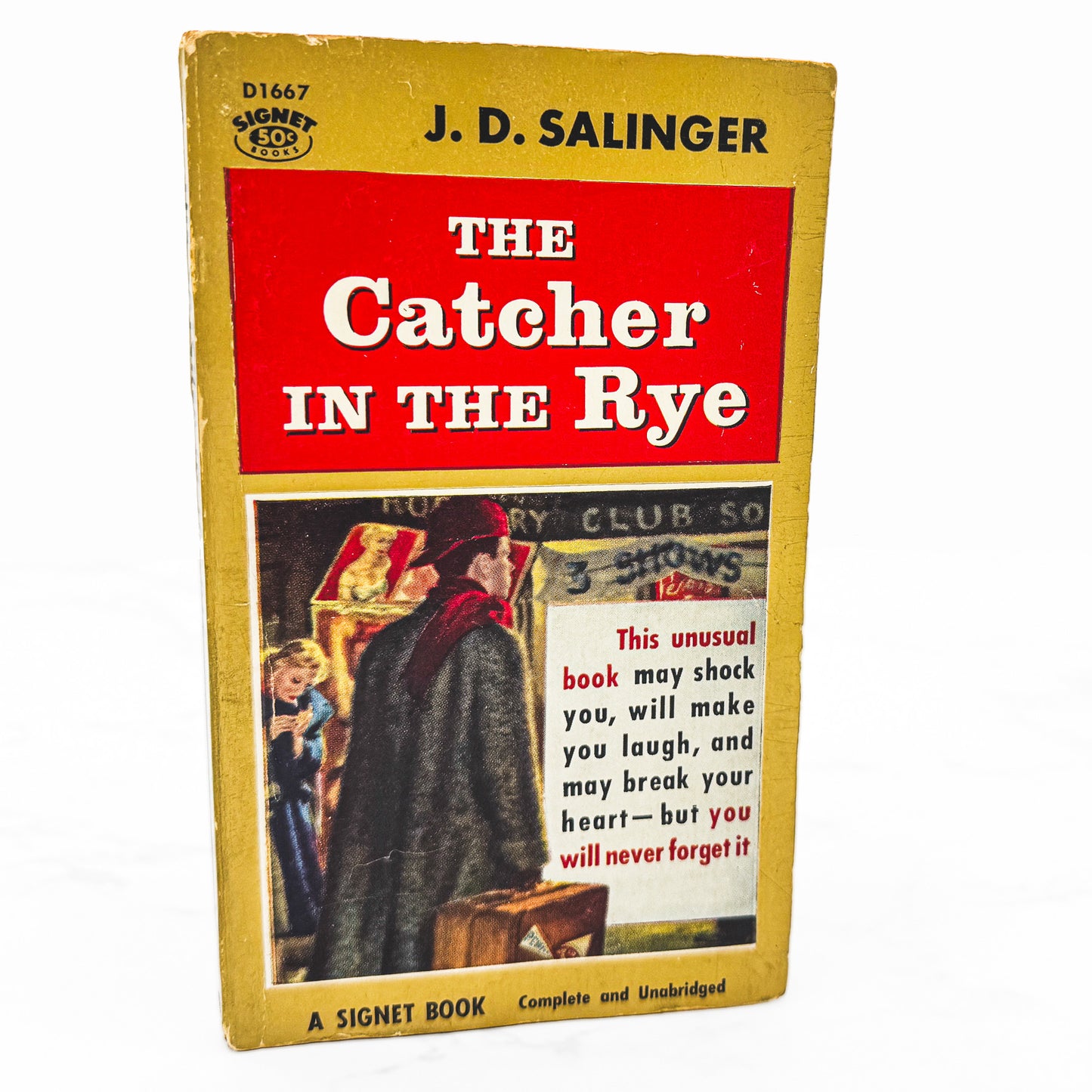 Catcher in the Rye by J.D. Salinger [1960 PAPERBACK] Signet • 14th Printing