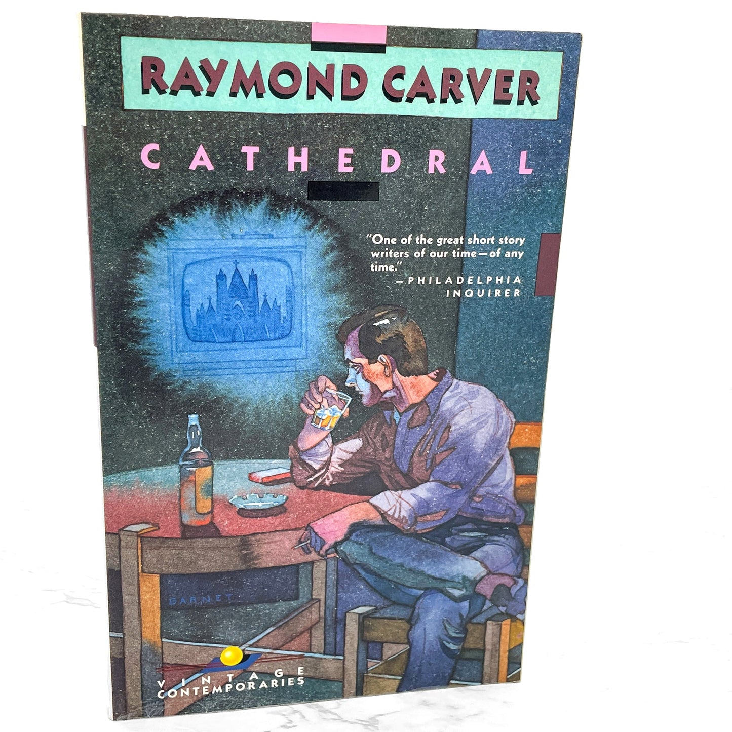 Cathedral by Raymond Carver [TRADE PAPERBACK] 1989 • Vintage Contemporaries • 1st Print!