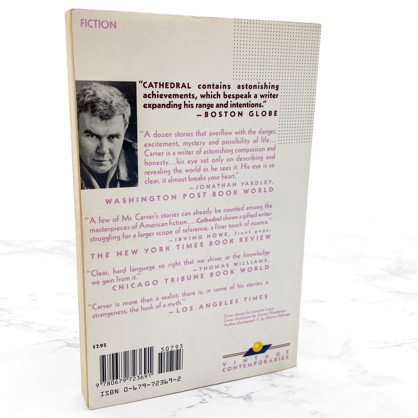 Cathedral by Raymond Carver [TRADE PAPERBACK] 1989 • Vintage Contemporaries • 1st Print!