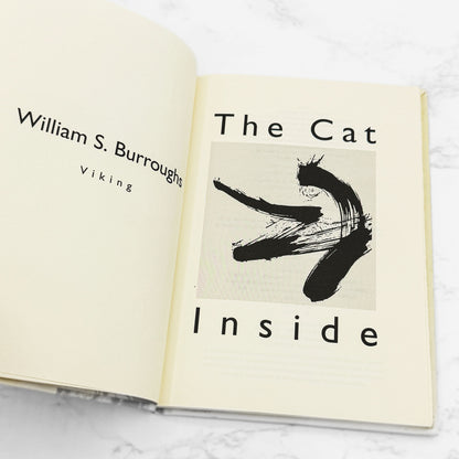 The Cat Inside by William S. Burroughs [TRADE FIRST EDITION] 1992 • Viking