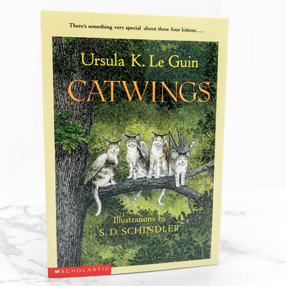 Catwings by Ursula K. Le Guin [FIRST PAPERBACK EDITION] 1990 • Scholastic
