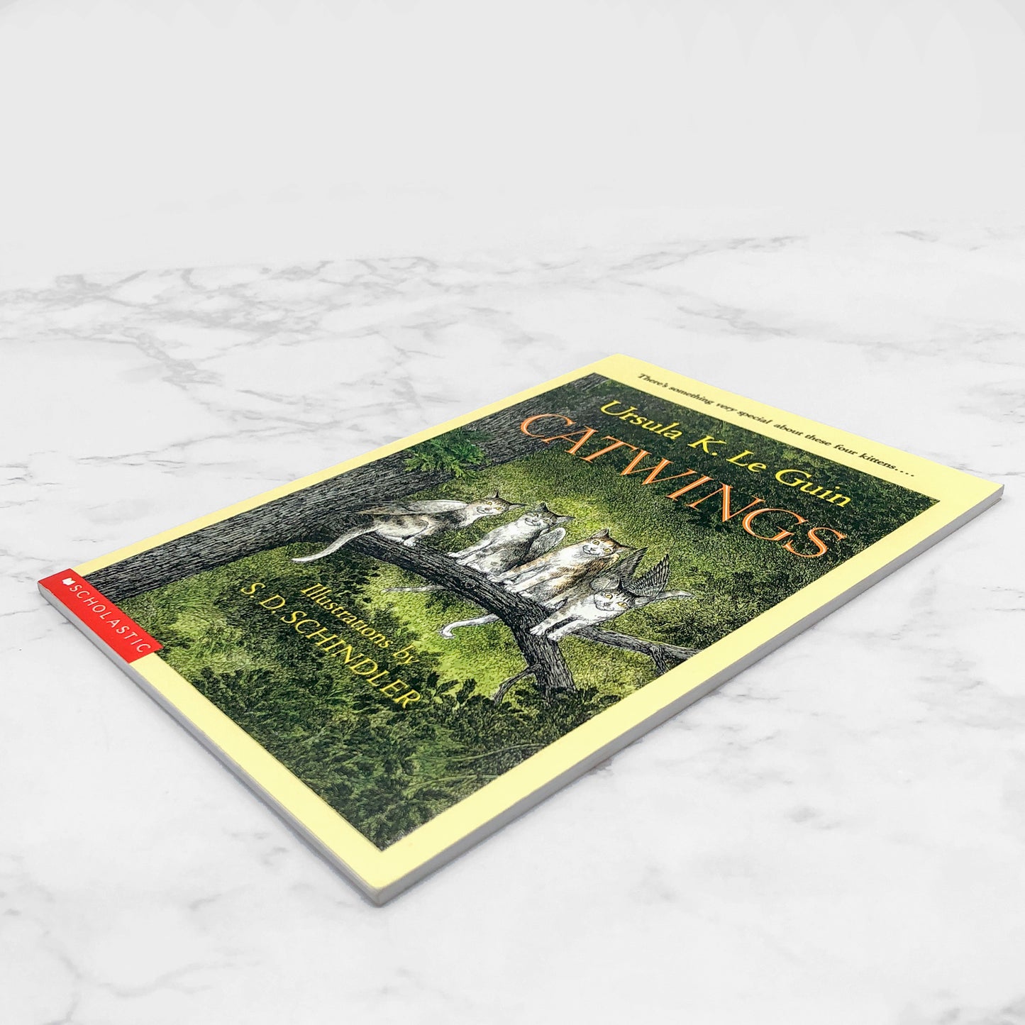 Catwings by Ursula K. Le Guin [FIRST PAPERBACK EDITION] 1990 • Scholastic