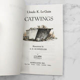 Catwings by Ursula K. Le Guin [FIRST PAPERBACK EDITION] 1990 • Scholastic