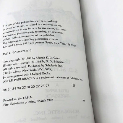 Catwings by Ursula K. Le Guin [FIRST PAPERBACK EDITION] 1990 • Scholastic