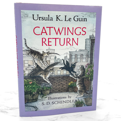 Catwings Return by Ursula K. Le Guin [FIRST EDITION • FIRST PRINTING] 1989 • Orchard Books