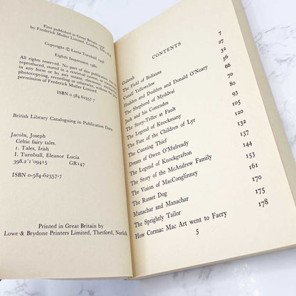 Celtic Fairy Tales by Joseph Jacobs illustrated by John Batten [U.K. TRADE PAPERBACK] 1980 • Frederick Mueller