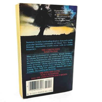 The Ceremonies by T.E.D. Klein [FIRST PAPERBACK PRINTING] 1985 • Bantam