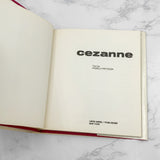 Cezanne with text by Pamela Pritzker [FIRST EDITION] 1974 • Leon Amiel