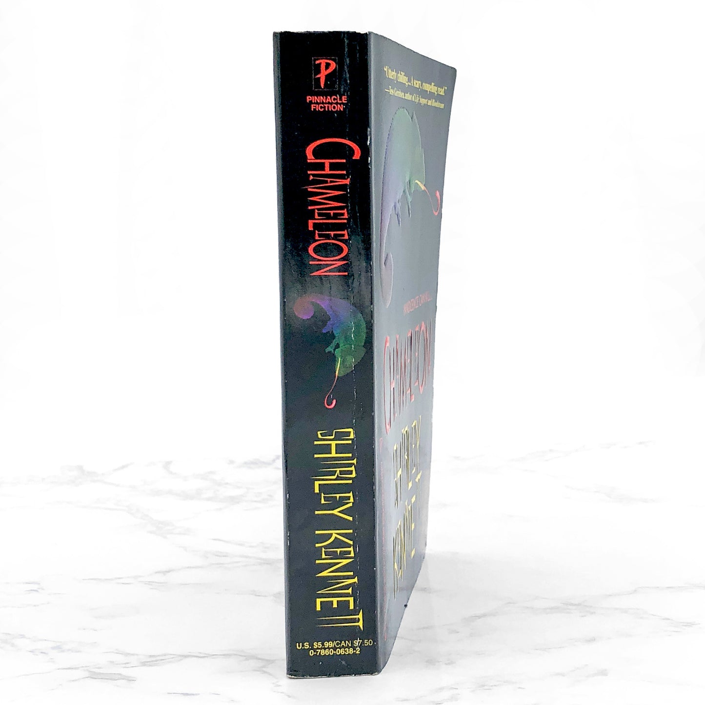 Chameleon by Shirley Kennett [FIRST PAPERBACK PRINTING] 1999 • Pinnacle
