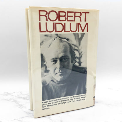 The Chancellor Manuscript by Robert Ludlum [FIRST EDITION • FIRST PRINTING] 1977 • The Dial Press