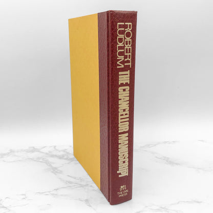 The Chancellor Manuscript by Robert Ludlum [FIRST EDITION • FIRST PRINTING] 1977 • The Dial Press