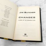 Changes by Jim Butcher [FIRST EDITION • FIRST PRINTING] 2010 • Dresden Files #12