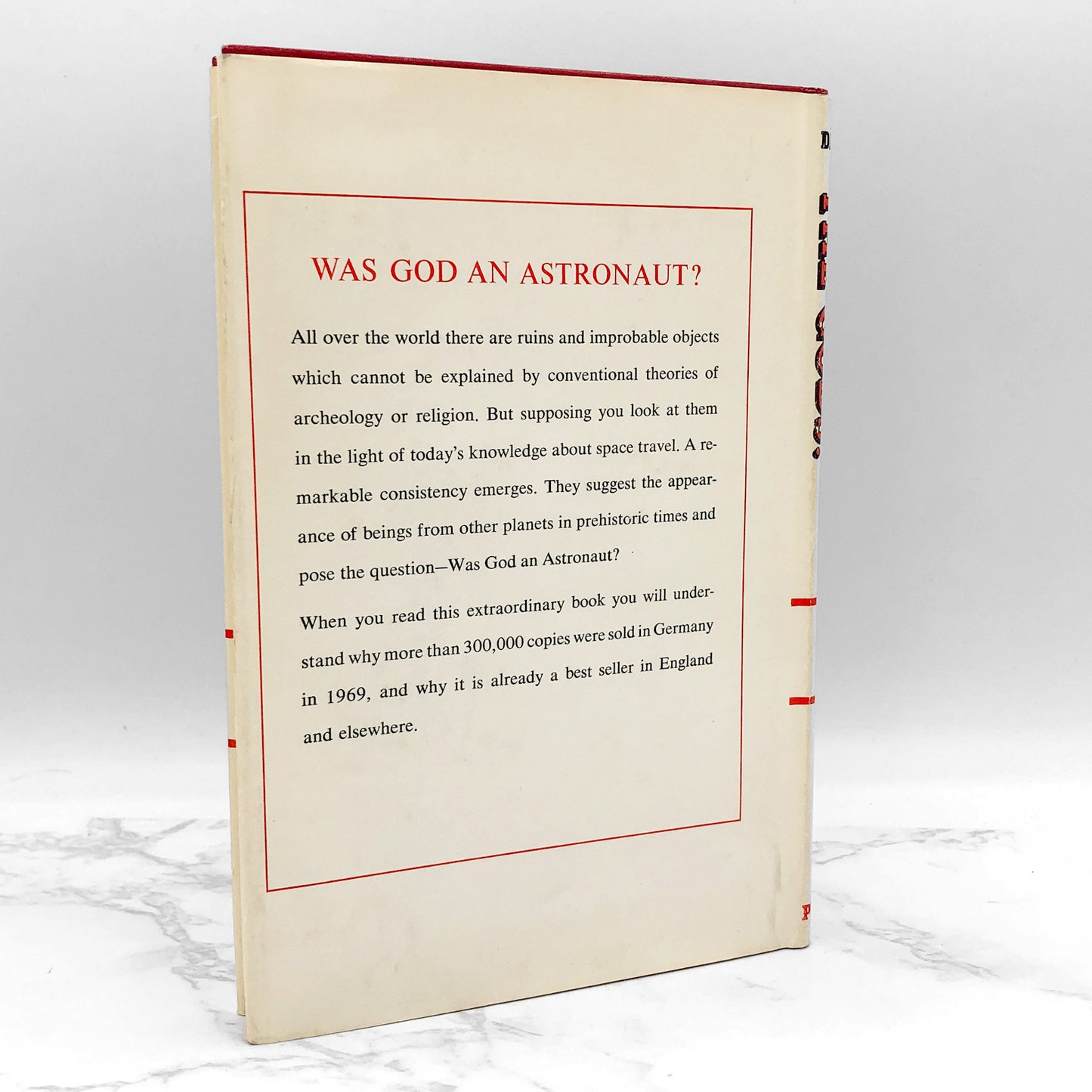 Chariots of the Gods by Erich von Däniken [1969 HARDCOVER] G.P. Putnam's Sons