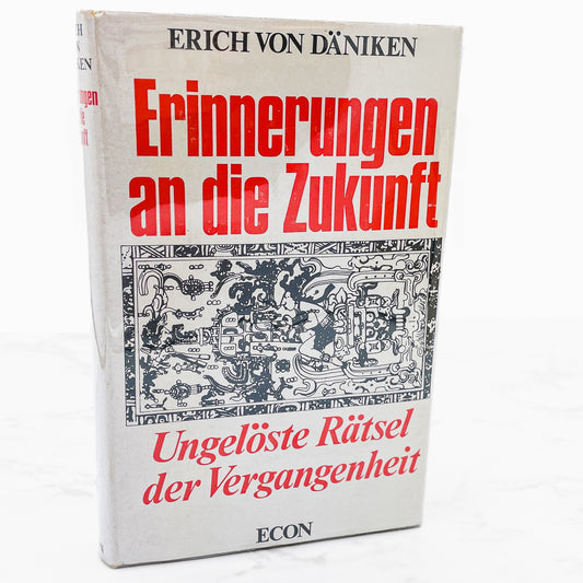 Erinnerungen an die Zukunft 'AKA' Chariots of the Gods by Erich von Däniken [GERMAN FIRST EDITION] 1968 • Econ-Verlag • True 1st!