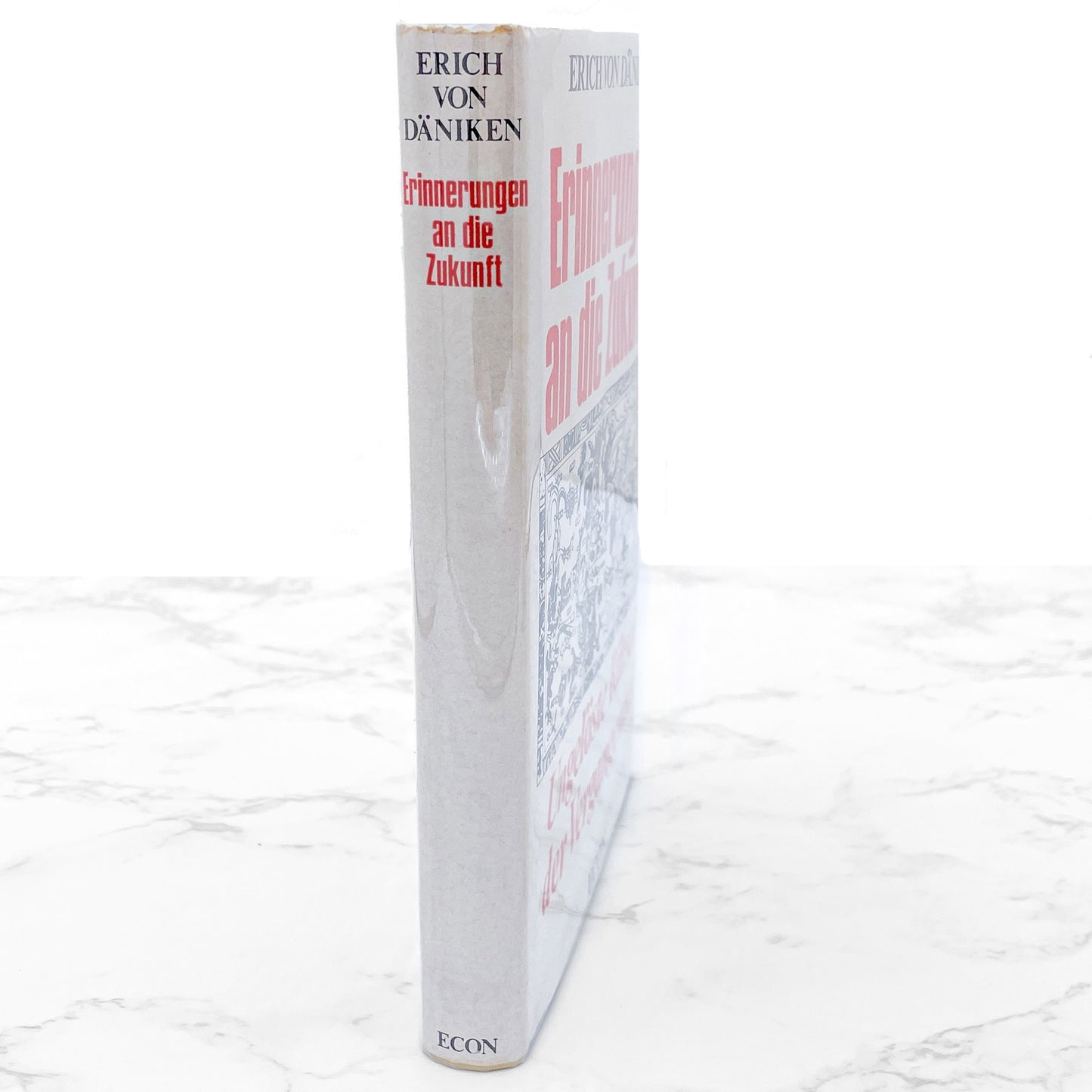 Erinnerungen an die Zukunft 'AKA' Chariots of the Gods by Erich von Däniken [GERMAN FIRST EDITION] 1968 • Econ-Verlag • True 1st!
