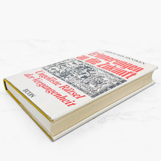 Erinnerungen an die Zukunft 'AKA' Chariots of the Gods by Erich von Däniken [GERMAN FIRST EDITION] 1968 • Econ-Verlag • True 1st!
