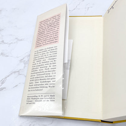 Erinnerungen an die Zukunft 'AKA' Chariots of the Gods by Erich von Däniken [GERMAN FIRST EDITION] 1968 • Econ-Verlag • True 1st!