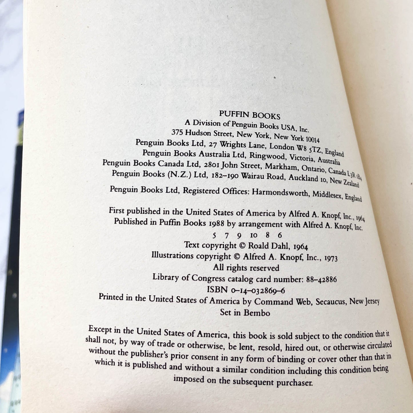 Charlie and the Chocolate Factory & Charlie & the Great Glass Elevator by Roald Dahl [TRADE PAPERBACK SET] 1988 • Puffin Books