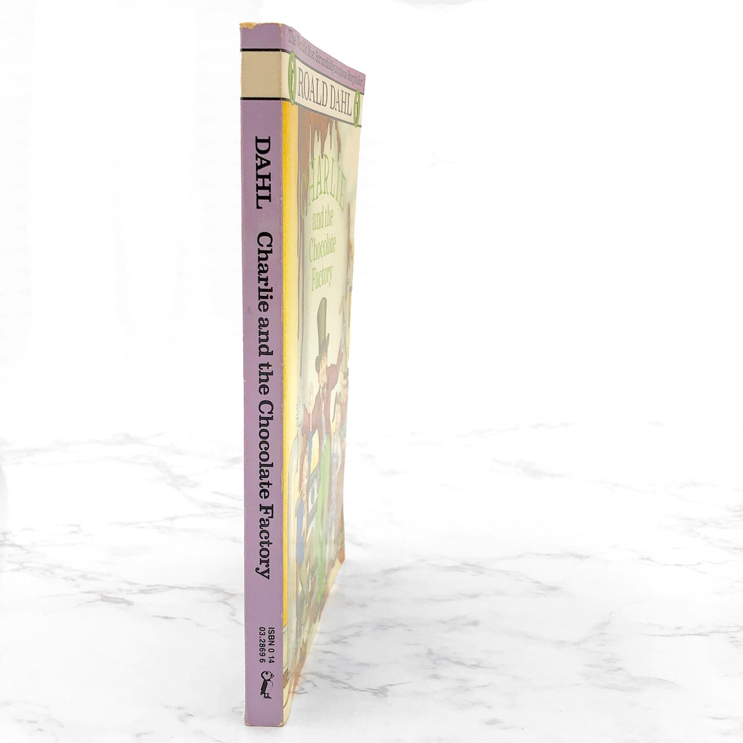 Charlie and the Chocolate Factory by Roald Dahl [TRADE PAPERBACK] 1988 • Puffin Books