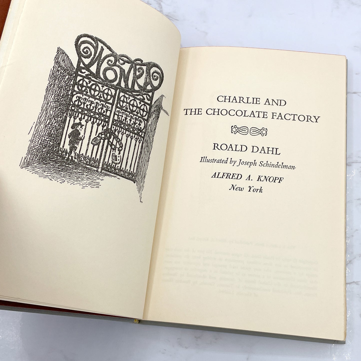Charlie and the Chocolate Factory by Roald Dahl [1961 HARDCOVER] BCE • Knopf • Rare Variant