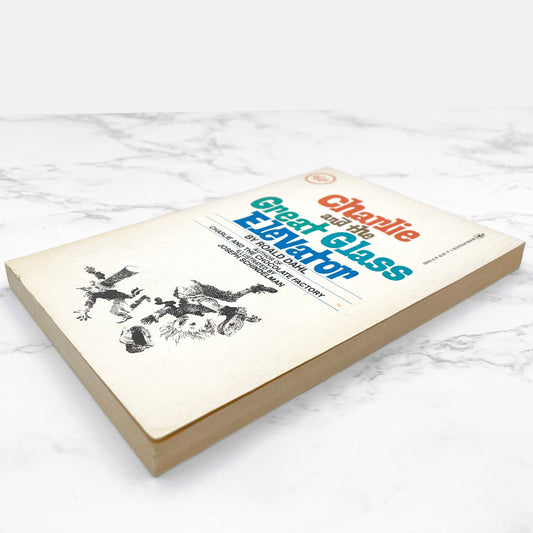 Charlie and the Great Glass Elevator by Roald Dahl [FIRST PAPERBACK EDITION] 1980 • Bantam