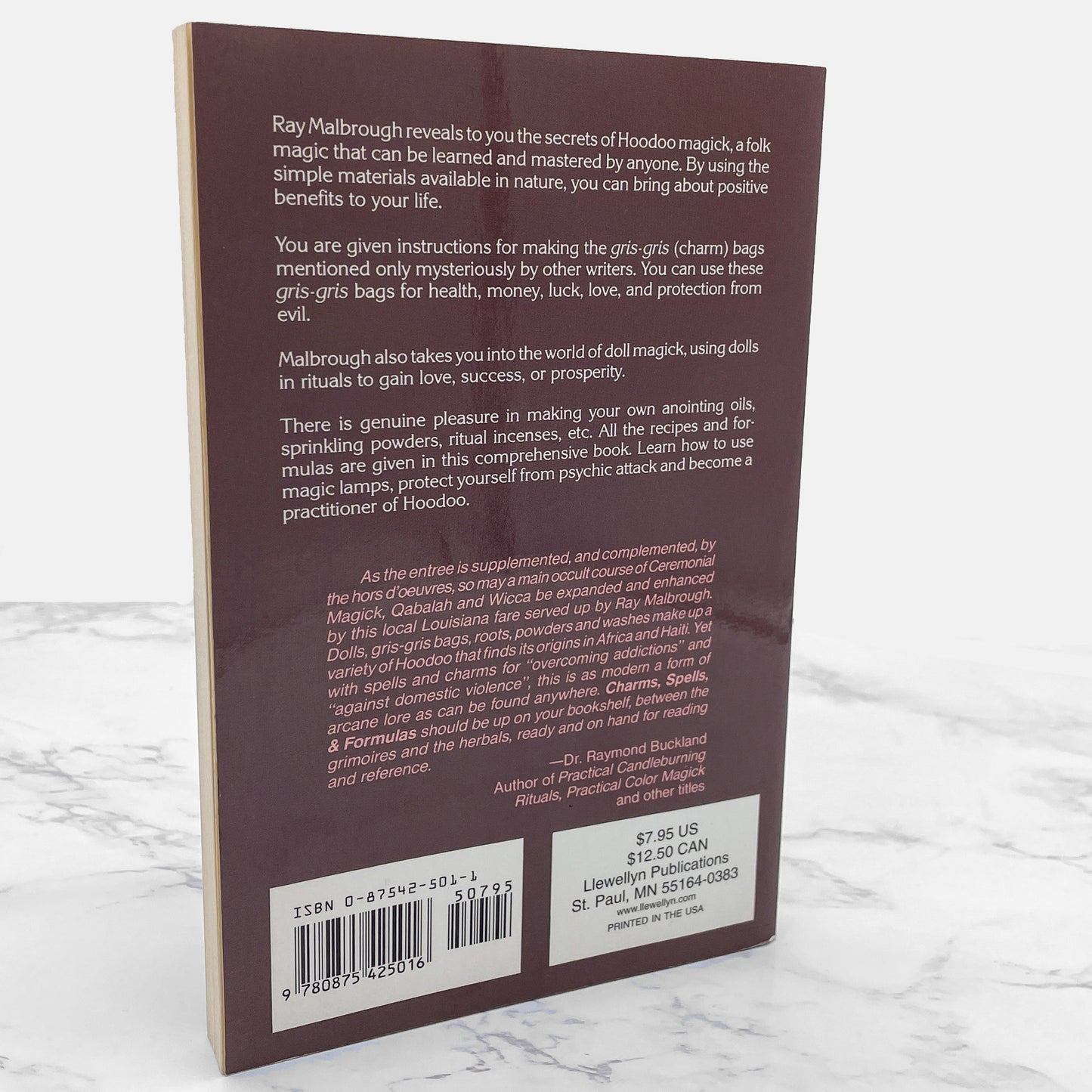 Charms, Spells and Formulas by Ray T. Malbrough [FIRST EDITION] • 26th Print / 2002 • Llewellyn Practical Magic