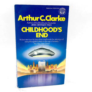 Childhood's End by Arthur C. Clarke [1982 PAPERBACK] • Del-Rey