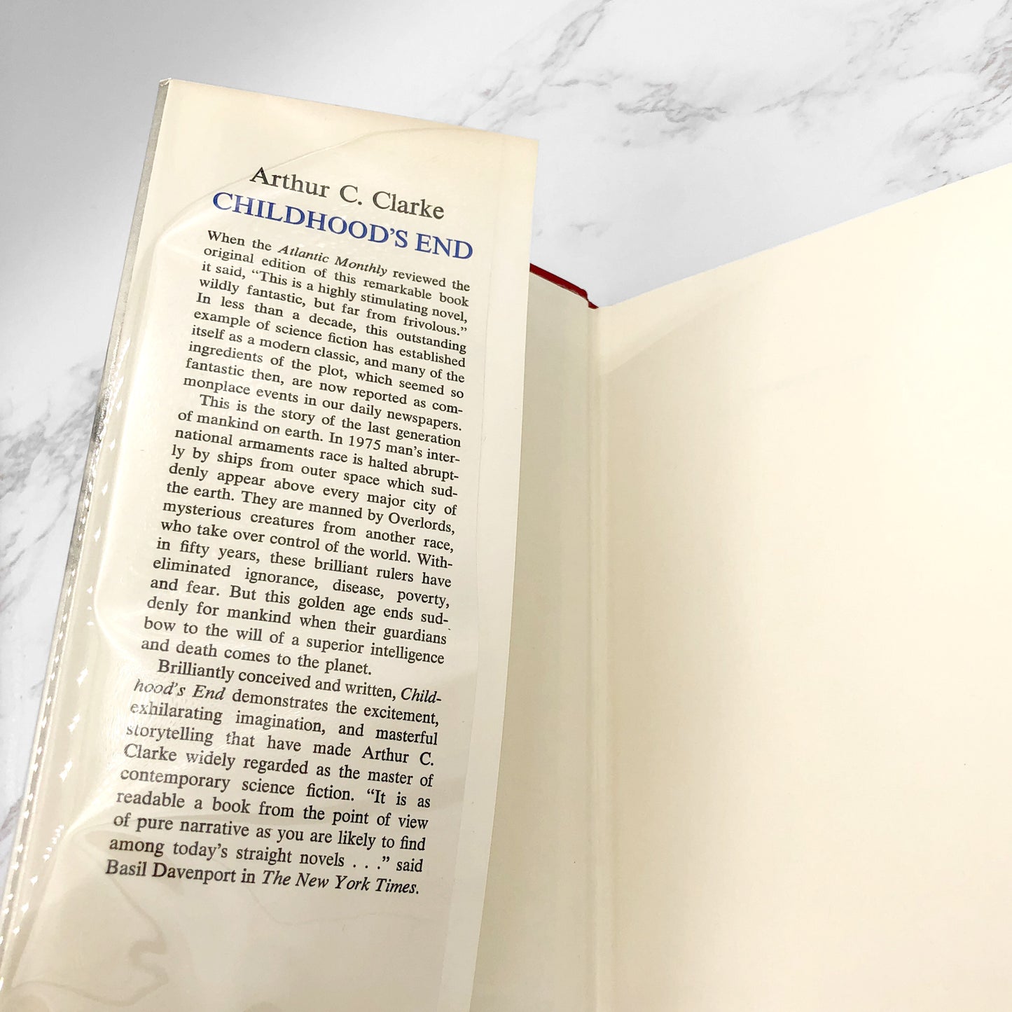 Childhood's End by Arthur C. Clarke [BOOK CLUB EDITION] 1963 • Harcourt, Brace & World