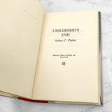 Childhood's End by Arthur C. Clarke [BOOK CLUB EDITION] 1963 • Harcourt, Brace & World