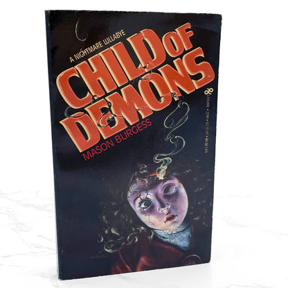 Child of Demons by Mason Burgess [FIRST EDITION PAPERBACK] 1985 • Leisure Horror
