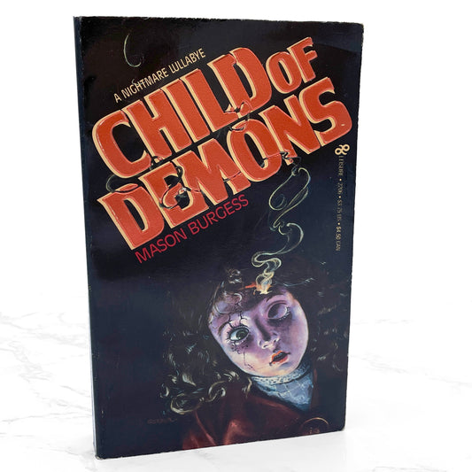 Child of Demons by Mason Burgess [FIRST EDITION PAPERBACK] 1985 • Leisure Horror