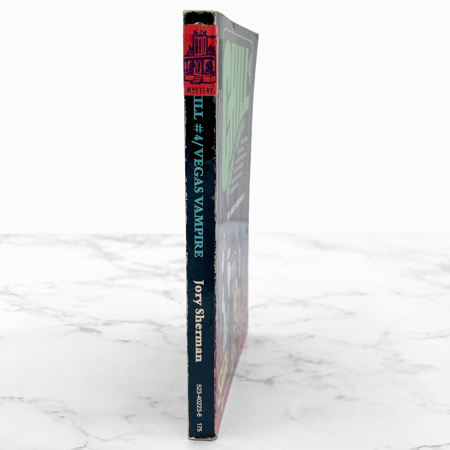 Chill #4: Vegas Vampire by Jory Sherman [FIRST PAPERBACK PRINTING] 1980 • Pinnacle Horror