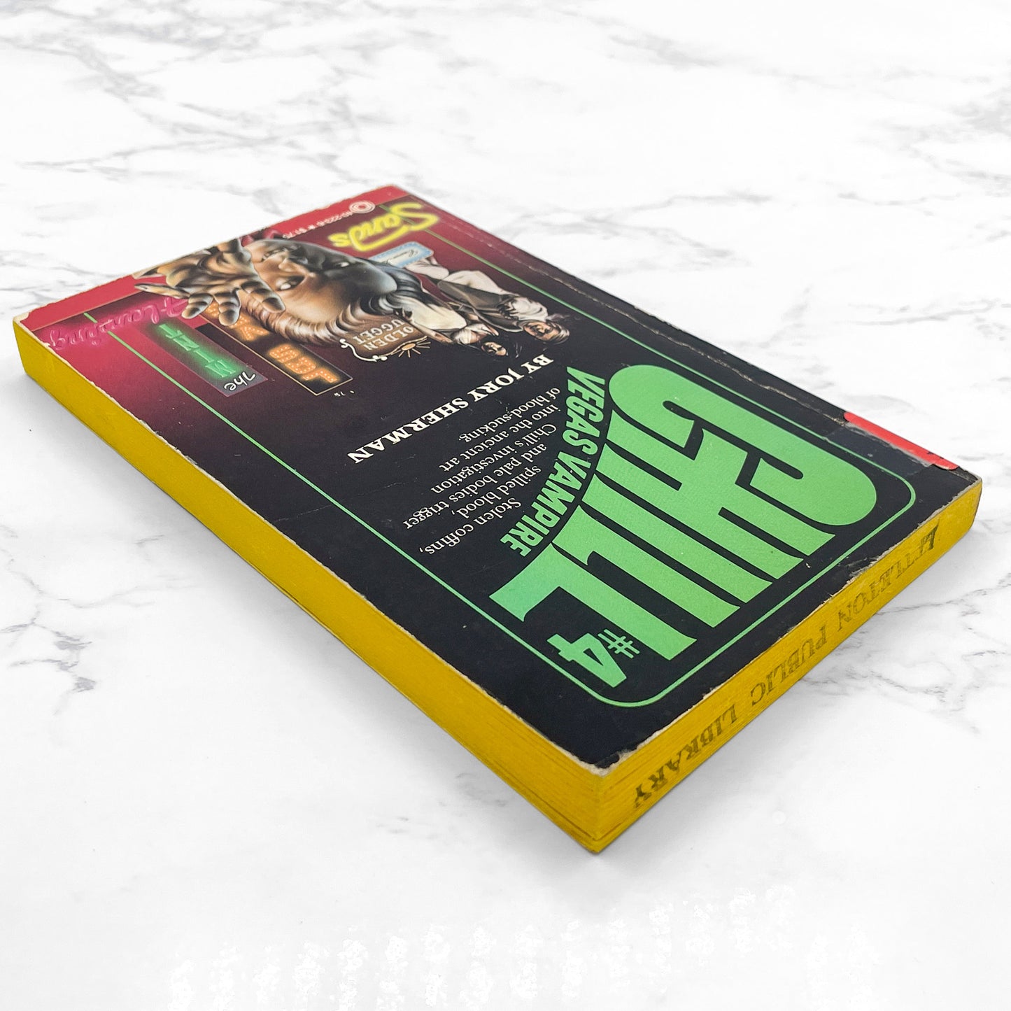 Chill #4: Vegas Vampire by Jory Sherman [FIRST PAPERBACK PRINTING] 1980 • Pinnacle Horror