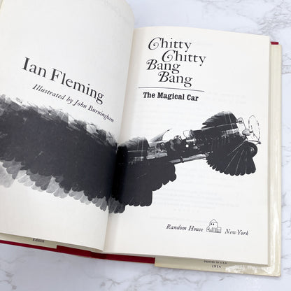 Chitty Chitty Bang Bang by Ian Fleming [FIRST BOOK CLUB EDITION] 1964 • Random House