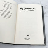 The Chocolate War by Robert Cormier [HARDCOVER RE-PRINT] 1997 • Knopf