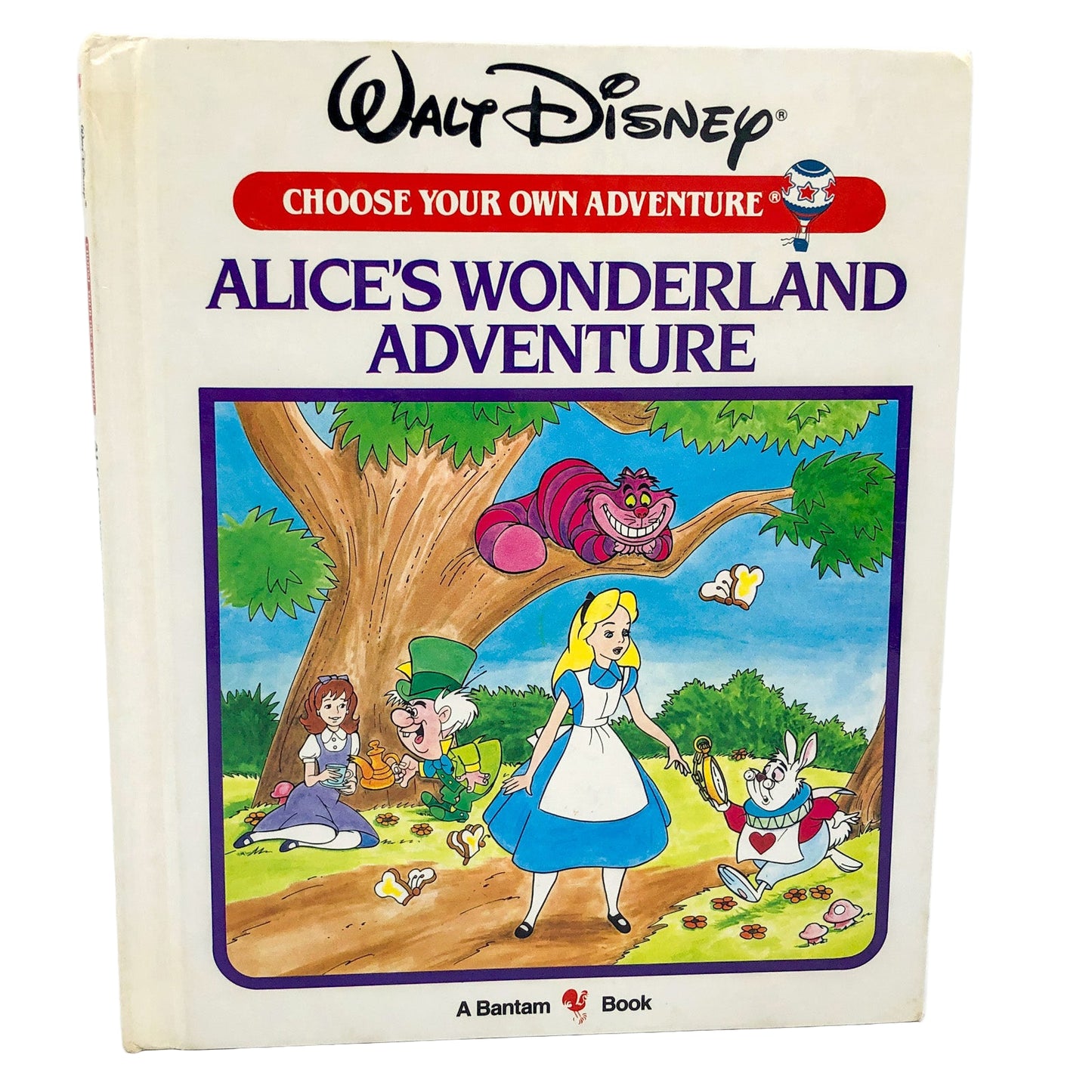 Alice's Wonderland Adventure [Disney Choose Your Own Adventure #5] by Jim Razzi [FIRST EDITION • FIRST PRINTING] 1985