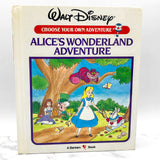 Alice's Wonderland Adventure [Disney Choose Your Own Adventure #5] by Jim Razzi [FIRST EDITION • FIRST PRINTING] 1985
