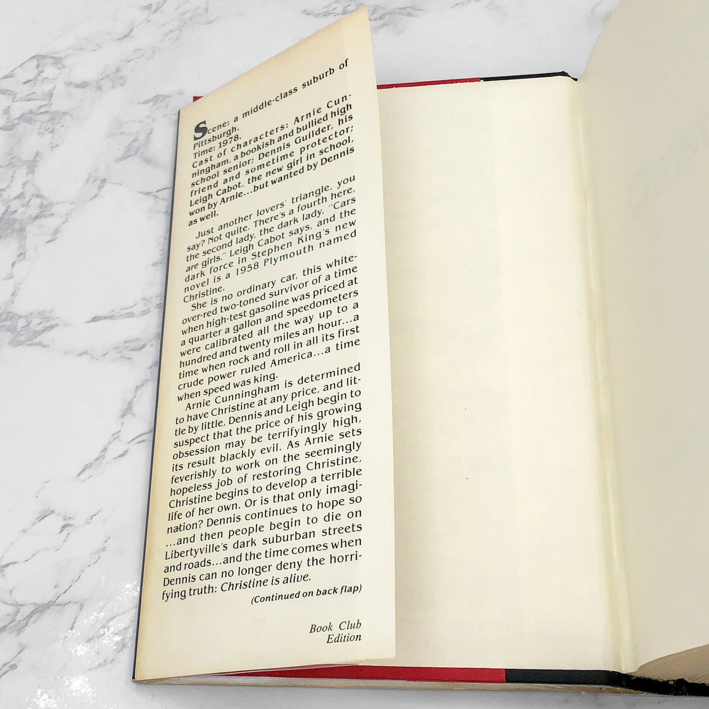 Christine by Stephen King [1983 HARDCOVER] BCE • Viking