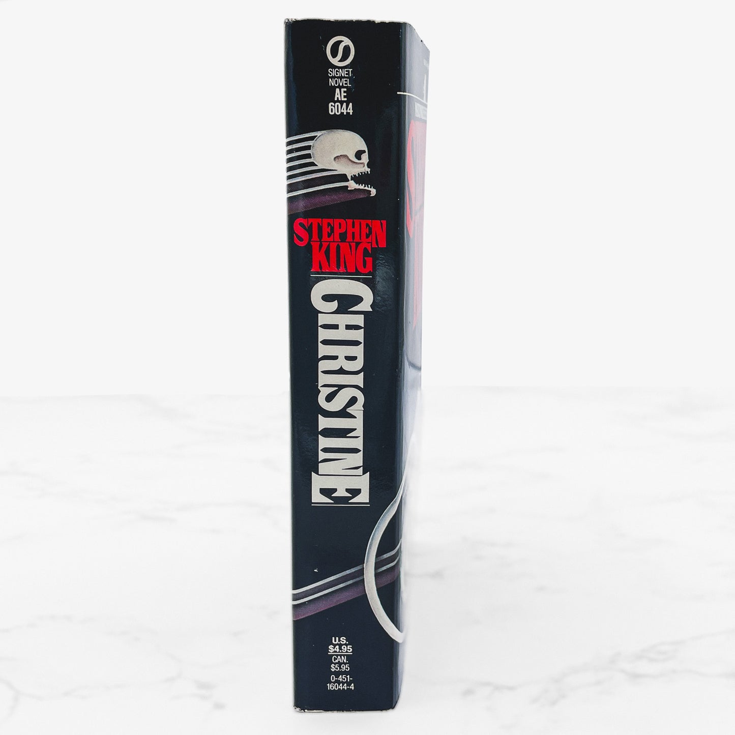 Christine by Stephen King [FIRST PAPERBACK EDITION] 1983 • Signet