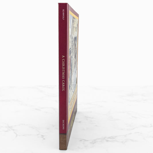 A Christmas Carol by Charles Dickens feat. illustrations by Frederick Simpson Coburn [200th ANNIVERSARY HARDCOVER] 2018 • SeaWolf
