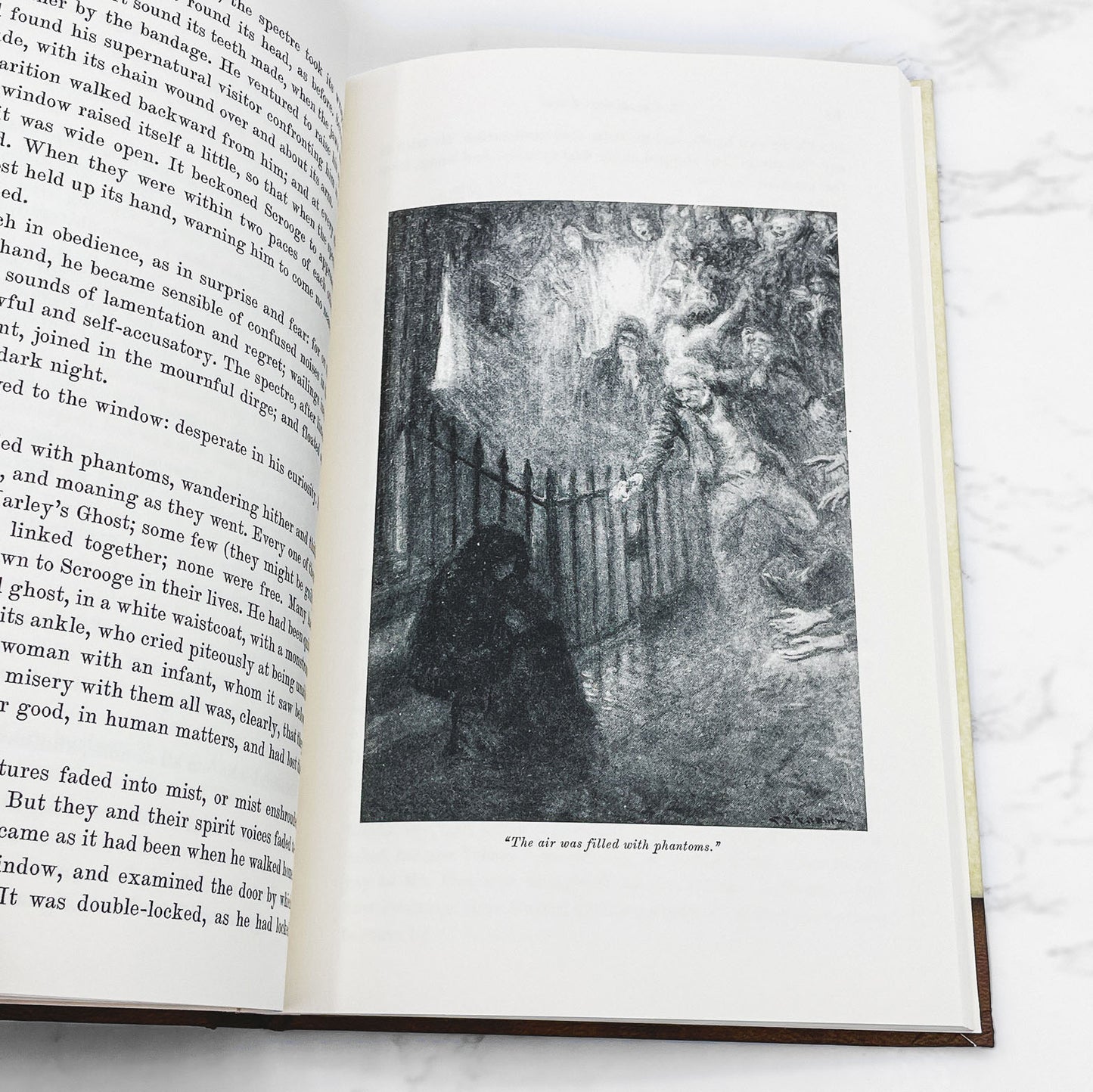 A Christmas Carol by Charles Dickens feat. illustrations by Frederick Simpson Coburn [200th ANNIVERSARY HARDCOVER] 2018 • SeaWolf