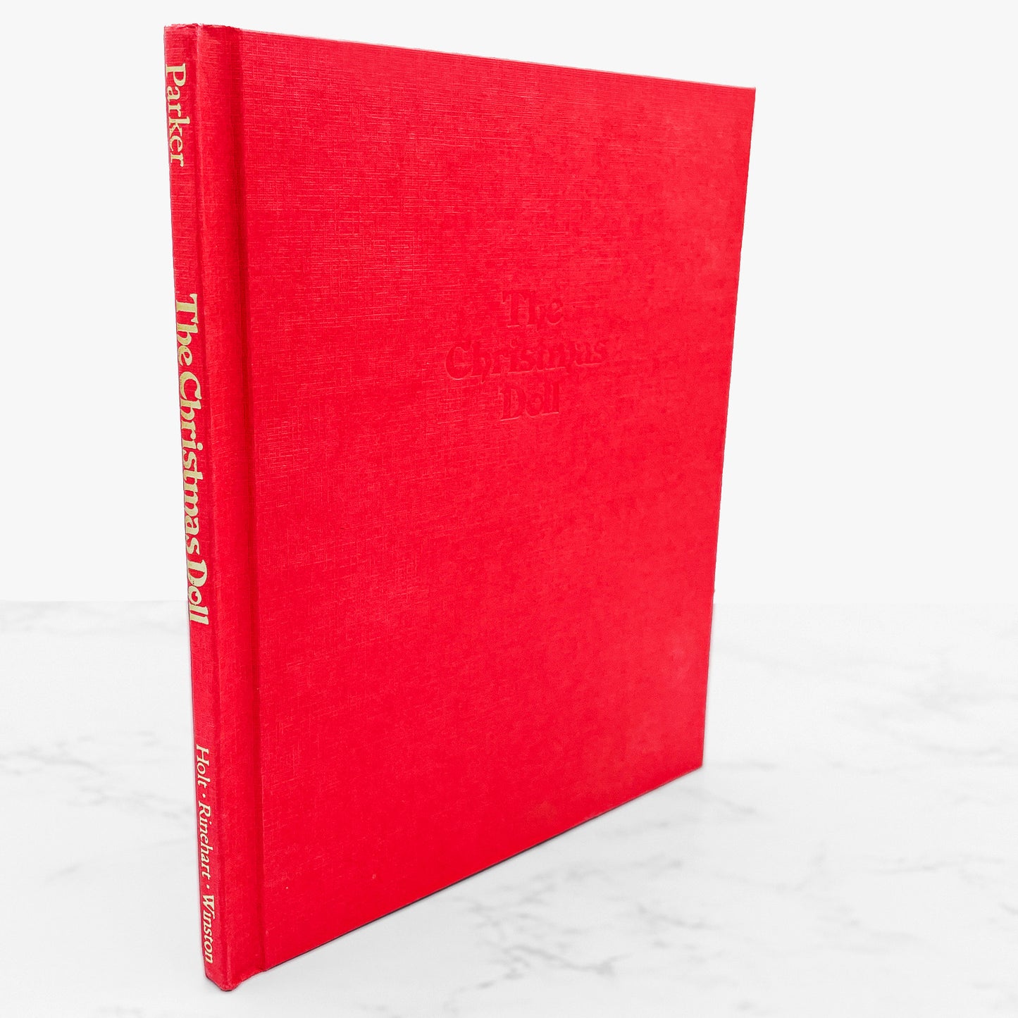 The Christmas Doll by Wendy Mathis Parker [FIRST EDITION] 1979 • Holt, Rinehart & Winston