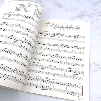 Christmas Around the Piano arranged by Eurénie R. Rocherolle [FIRST EDITION] 1982 • Piano Sheet Music • Kjos