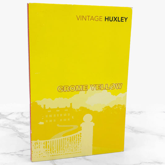 Crome Yellow by Aldous Huxley [U.K. TRADE PAPERBACK] 2004 • Vintage