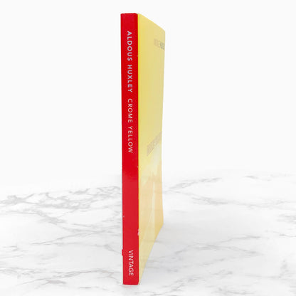Crome Yellow by Aldous Huxley [U.K. TRADE PAPERBACK] 2004 • Vintage
