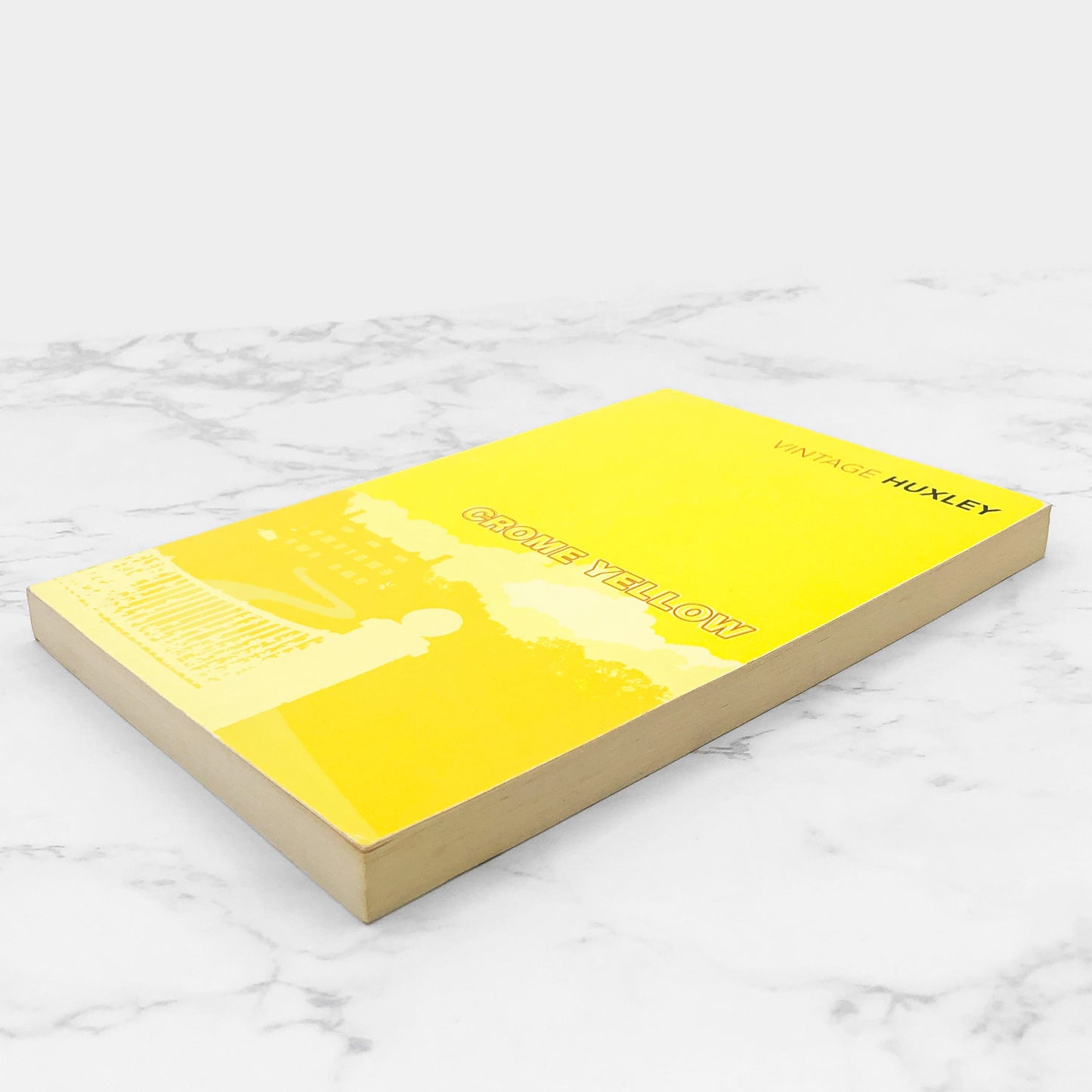 Crome Yellow by Aldous Huxley [U.K. TRADE PAPERBACK] 2004 • Vintage