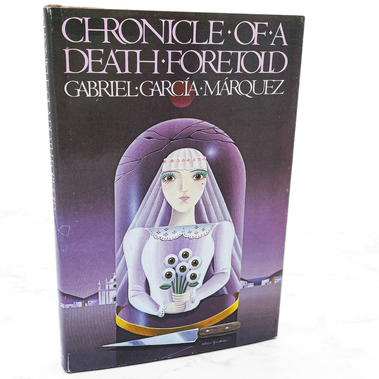 Chronicle of a Death Foretold by Gabriel García Márquez [FIRST BOOK CLUB EDITION] 1983 • Knopf